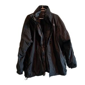 Men's The North Face Black Jacket with removable liner.